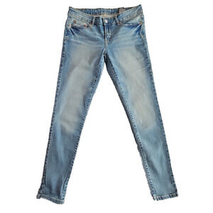 Aeropostale Jeans Women's Size 10 Long Jegging Light Blue Wash Style# 19 B070 7E